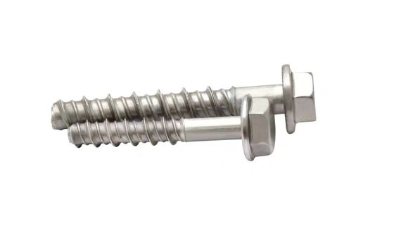 SS316 Hex Flange Head Cut Bottom Anchor Bolt Concrete Cement Self Tapping Bolt