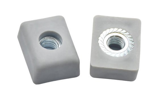 M6 Hexagon Prism Bolt And  PA Rectangle Nut For Elevator Car Wall