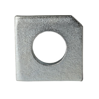 DIN435 DIN434 Q235 Square Beveled / Taper Washers Widely For Building Industry