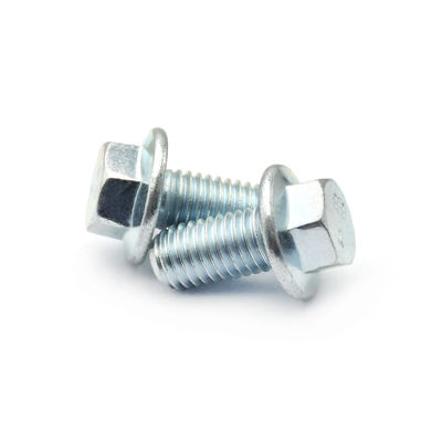 YJT 1047 Hex Head Bolts Grade 8.8 With Flange Waterproof Carbon Steel Galvanized
