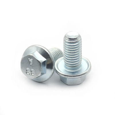 YJT 1047 Hex Head Bolts Grade 8.8 With Flange Waterproof Carbon Steel Galvanized