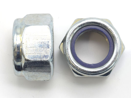 DIN985 Hexagon Nylon Insert Lock Nut Carbon Steel Galvanization