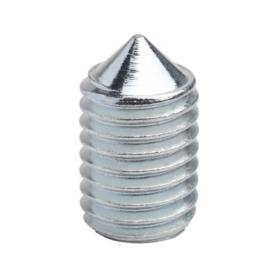 High Strength Grub Screw Fasteners DIN914 DIN913 Steel Hex Socket Cone Point Set Screw