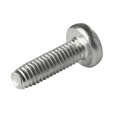 DIN7500 CE Carbon / Stainless Steel Taptite Screws Cross Recessed Pan Head Thread Rolling Screws