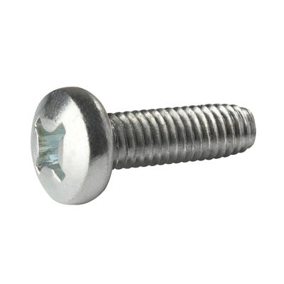 DIN7500 CE Carbon / Stainless Steel Taptite Screws Cross Recessed Pan Head Thread Rolling Screws