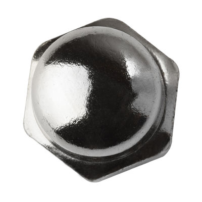 DIN1587 Hexagon Domed Cap Nuts SUS304 Plain / Dacromet / Chrome Plated Class 4