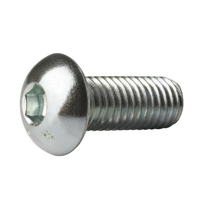 Round Head Screw Fasteners ISO DIN EN 7380 SS304 SS316 Button Socket Cap Head Screw