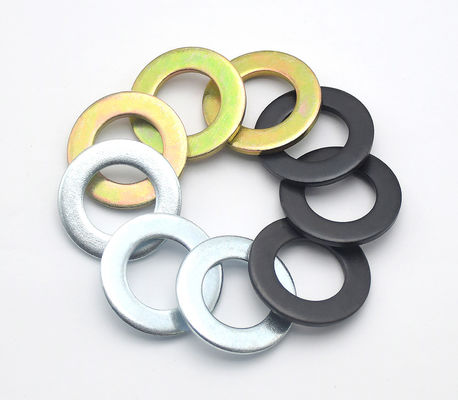 Carbon Steel Plain / Dacromet / Galvanized Flat Washer DIN 125 Grade A