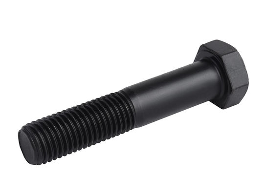 Partially Threaded Hexagon Head Bolts Blackened Carbon Steel DIN931-1 ISO EN 4014