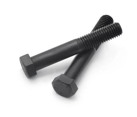 Partially Threaded Hexagon Head Bolts Blackened Carbon Steel DIN931-1 ISO EN 4014