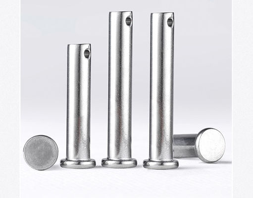 Zinc Plated Class 8.8 Clevis Pin And Key DIN1444 ISO2341 EN22341 With Head