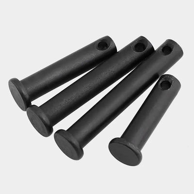 Carbon Steel Q195 / 35K Clevis Pins With Head DIN1444 ISO2341 EN22341