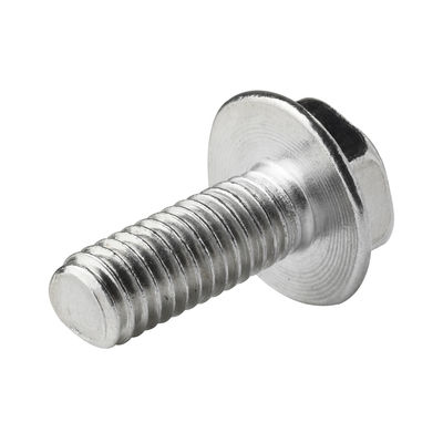 Hexagon Head Tapping Screw Fasteners ISO 10509 Cross Groove Flange Carbon Steel