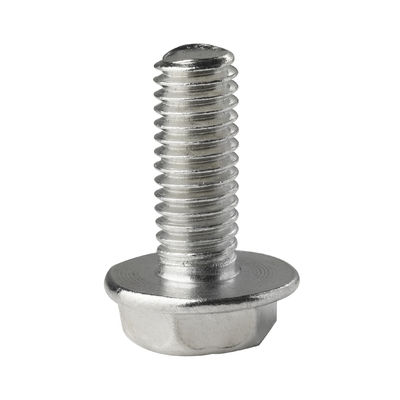 Hexagon Head Tapping Screw Fasteners ISO 10509 Cross Groove Flange Carbon Steel