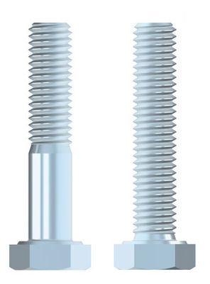 DIN 601 558 EN ISO 4016 4018 Hexagon Head Screws Carbon Steel Q195 Zinc Plating
