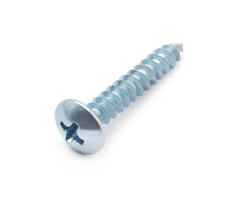 Truss Head Tapping Screw Fasteners JIS B 1122(AAT4) Cross Recessed Nickel Plating