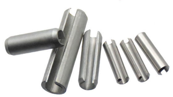 DIN1481 Stainless Steel SUS304 Spring Type Straight Pins Slotted Heavy Type Plain