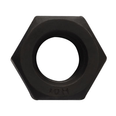 ISO 4775 ANSI/ASME B 18.2.4.6M High Strength Large Hexgon Nuts For Steel Structures Grade 12 Black