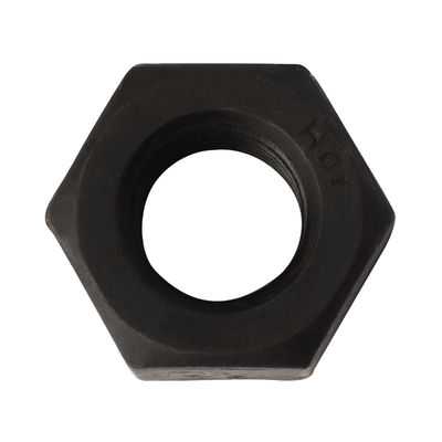 ISO 4775 ANSI/ASME B 18.2.4.6M High Strength Large Hexgon Nuts For Steel Structures Grade 12 Black
