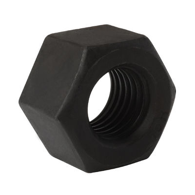 ISO 4775 ANSI/ASME B 18.2.4.6M High Strength Large Hexgon Nuts For Steel Structures Grade 12 Black