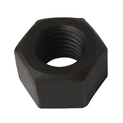 ISO 4775 ANSI/ASME B 18.2.4.6M High Strength Large Hexgon Nuts For Steel Structures Grade 12 Black